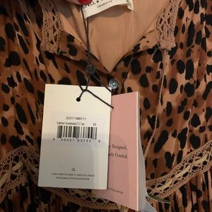 Spell and the Gyspy Saphari sundress XS Unicorn Tears